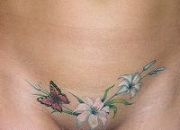 Татуировки в интимни места 1