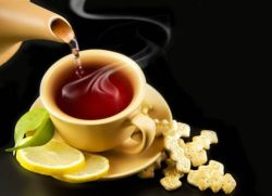 sladké čaje a zranění