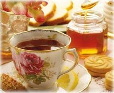 Čaj z medom in žganje