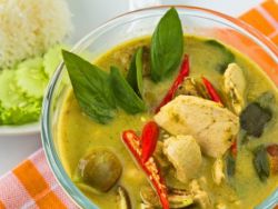 Тайландски зелен къри