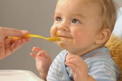 kaj lahko hraniš otroka v 6 mesecih