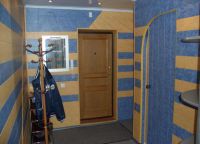 Panely na stěně v chodbě -3