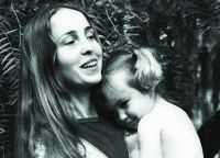 дочь Стива Джобса Лиза со своей мамой