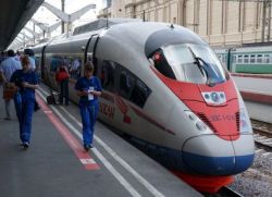 најбржи воз у Русији
