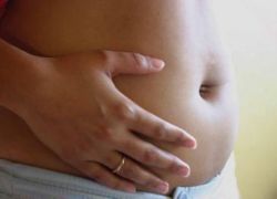 корема през първите седмици от бременността
