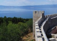 Крепость Самуила и Охридское озеро