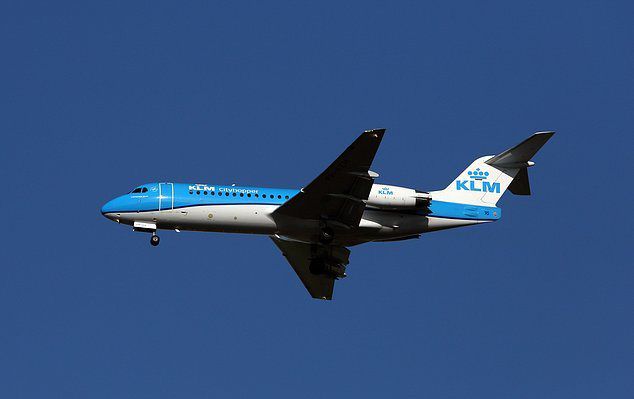 Самолет авиакомпании KLM Cityhopper