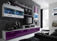 Moderní styl obývacího pokoje wall5