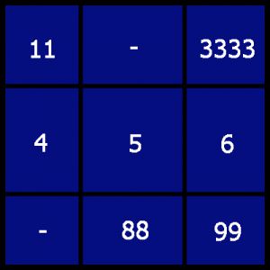 Pitagorejski številski kvadrat