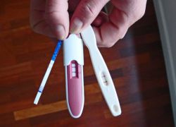 Hodnocení těhotenského testu