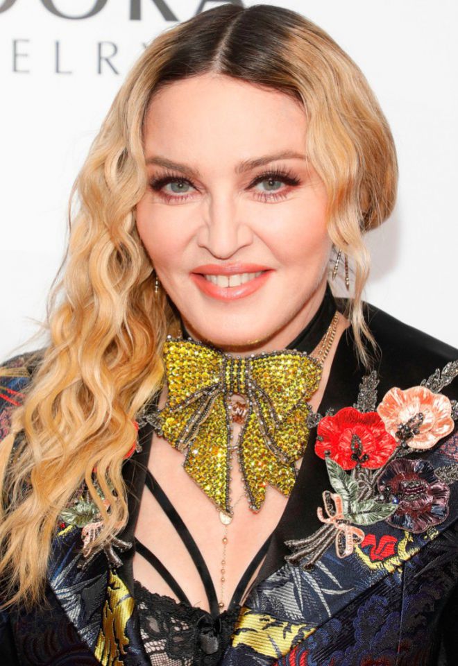 Так Мадонна выглядела в прошлом году