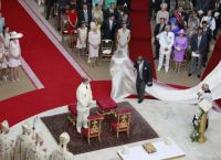Венчание принца Монако Альбера II и Шарлин
