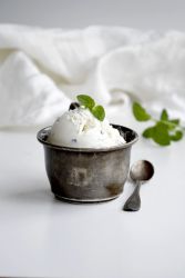 Рецептата за сладолед за сладолед от кисело мляко у дома