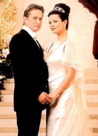 Свадьба Майкла Дугласа и Кэтрин