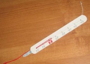 ДИИ термометар израђен од картона9
