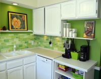 зелена плочица у кухињи1