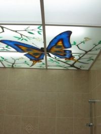 designové stropy na toaletě 1
