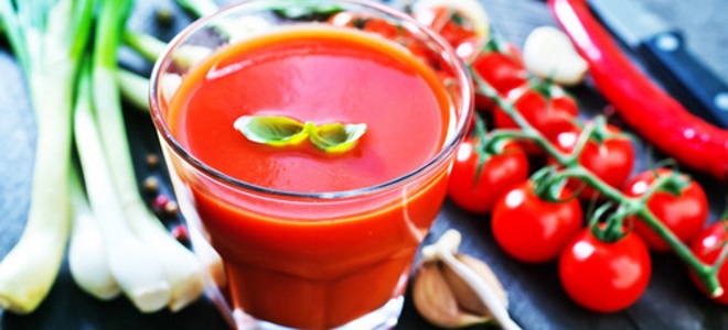 pikantny sok pomidorowy na zimę