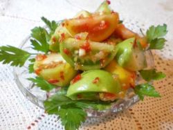 Koreańskie zielone pomidory