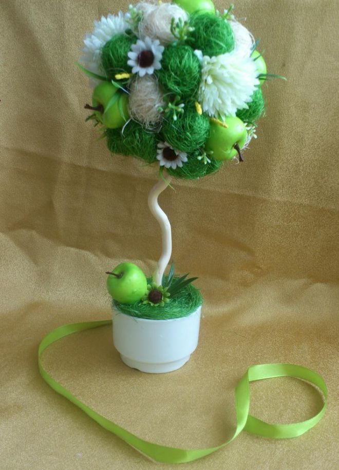 sizal ball topiary 11