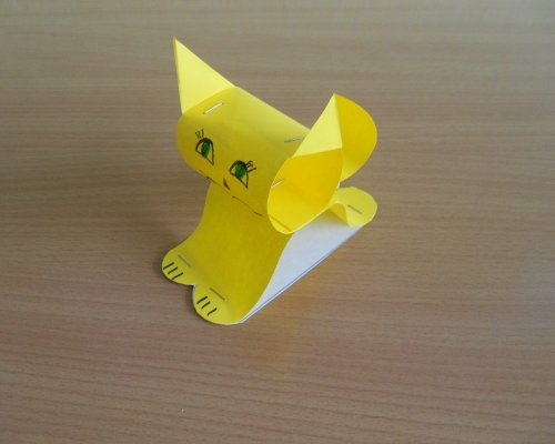 hračky vyrobené z papíru ručně 4