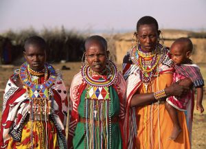 Женщины племени масаев