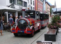 Экскурсионный трамвайчик в Вадуце