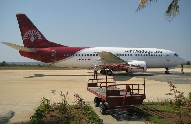 Самолет авиакомпании Air Madagaskar