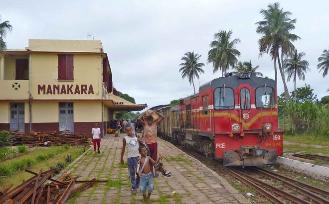Железнодорожный транспорт на Мадагаскаре