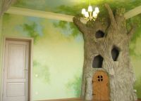 Stylizované stromy v interiéru -3