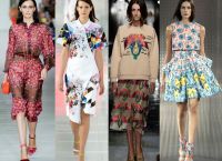 módní šaty trendy jaro-léto 2016 1