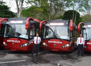 Новые автобусы в Трухильо