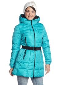 Turquoise down jacket 5
