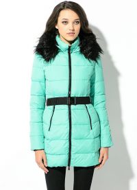 Turquoise down jacket 6
