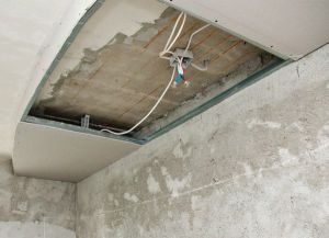 Двослојни таван направљен од гипсане плоче својим рукама17