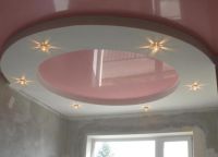 Dvoupatrový strop s osvětlením7