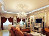 Typy stropů v obývacím pokoji14
