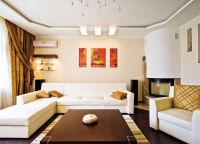 Typy stropů v obývacím pokoji4