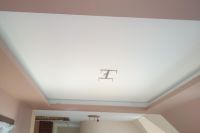 Bílé matné protažené stropy1