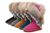 ugg обувки с естествени fur5
