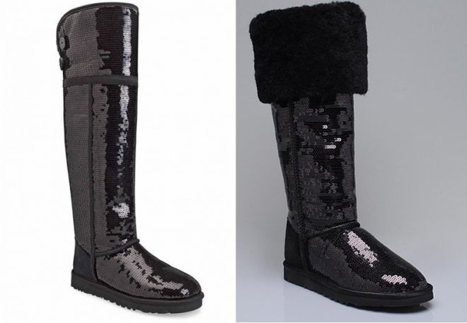 ugg boots with paillettes 14
