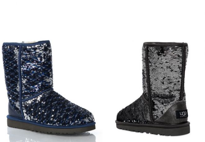 ugg boots with paillettes 2