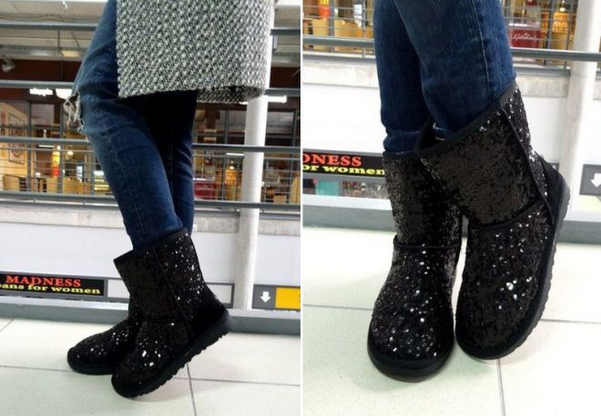 ugg boots with paillettes 4