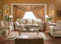 Nábytek měkký pro obývací pokoj v klasickém stylu8