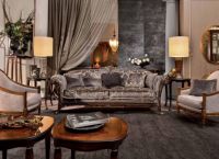 Čalouněný nábytek pro obývací pokoj v klasickém stylu9