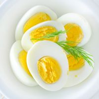 vaječná bílá strava