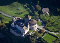 Красота архитектуры замка Вадуц