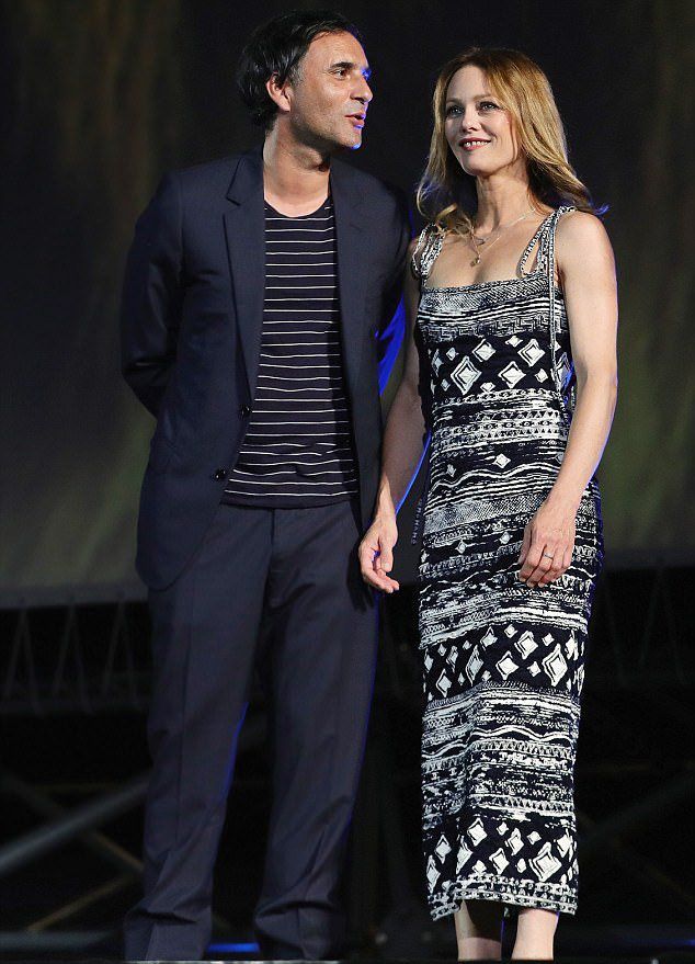 Самюэль Беншетри и Ванесса Паради на  Locarno Film Festival