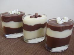 čokoladni vanilijev puding