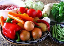 меню за зеленчукова диета